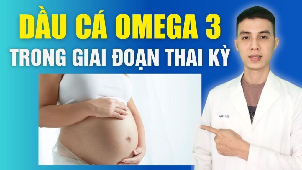 Dầu cá omega 3 trong giai đoạn thai kỳ Dược sĩ Đạt